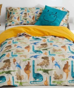 [duo] Funda nórdica y almohada Saurios de Estelia
